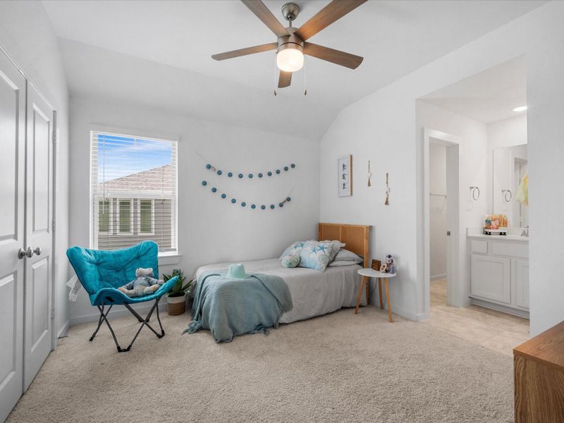 Furnished interior view inside a new home in Emory Glen, Magnolia (Image 18).