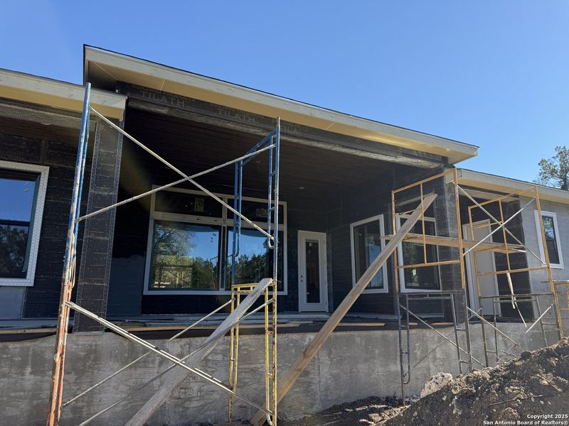 In-progress construction of a new home in , Spring Branch, TX (Image 13).