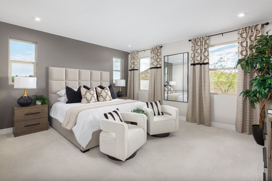 Representative furnished interior of a home built from the Geneva by Beazer Homes in Highpointe at Northpointe, Peoria (Image 10).