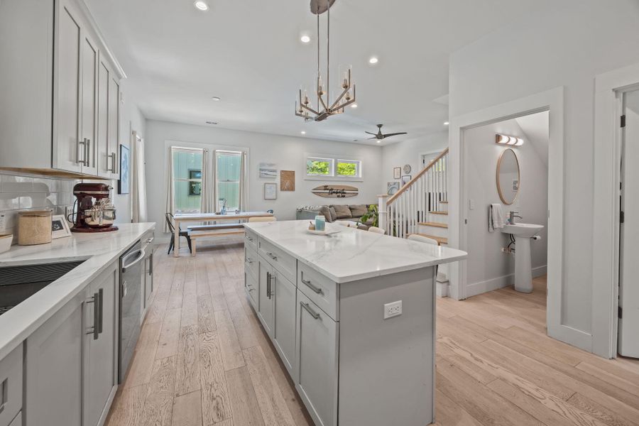 Furnished interior view inside a new home in , Johns Island (Image 12).