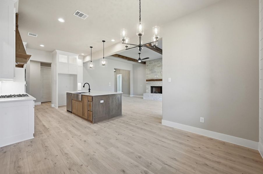 Spacious, unfurnished interior of a new home in Escondido Ranches, Poolville (Image 27). Spacious, unfurnished interior of a new home in Escondido Ranches, Poolville (Image 27).