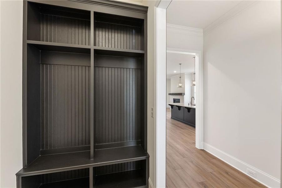 Furnished interior view inside a new home in Courtyards at Traditions, Cumming (Image 13).
