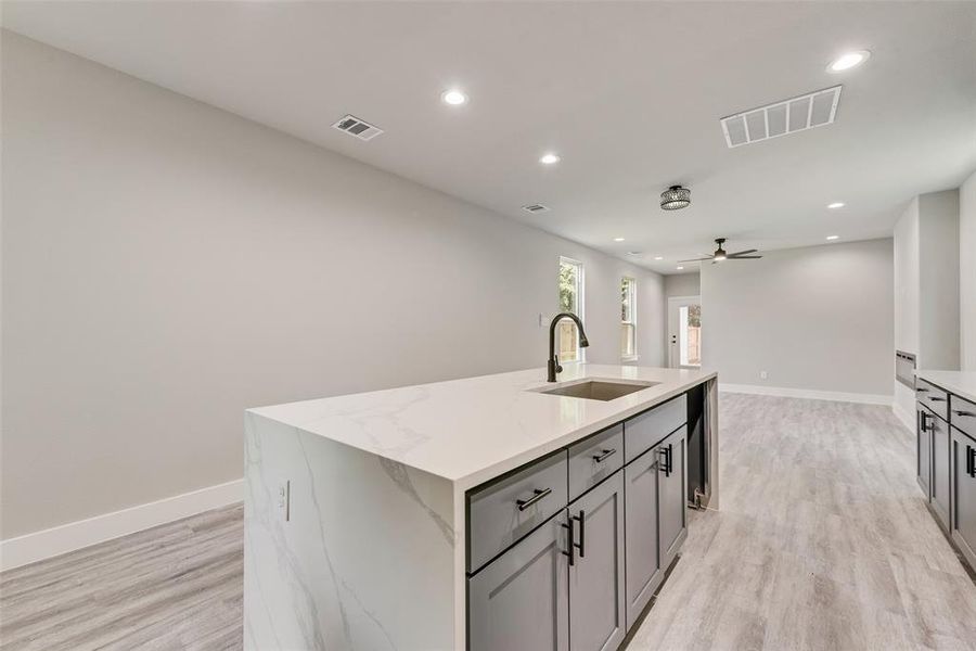 Furnished interior view inside a new home in , Dallas (Image 9). Furnished interior view inside a new home in , Dallas (Image 9).