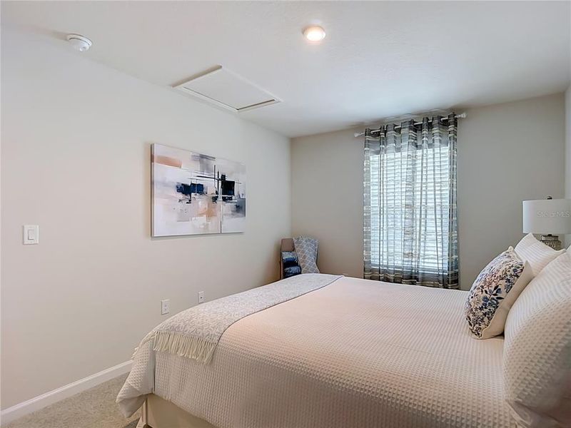 Furnished interior view inside a new home in , New Port Richey (Image 42).