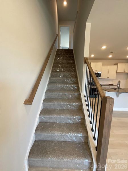 In-progress construction of a new home in Pine Trace, Gastonia, NC (Image 23).