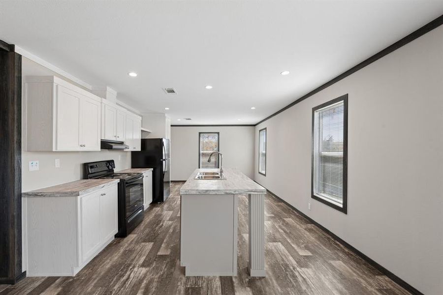 Furnished interior view inside a new home in , Granbury (Image 5). Furnished interior view inside a new home in , Granbury (Image 5).