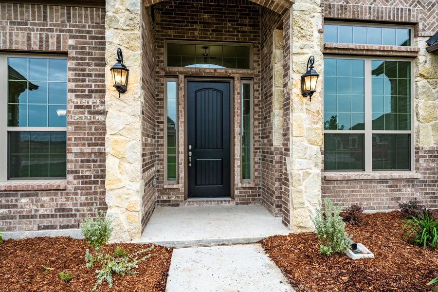 Exterior details and patio area of a home in Creekview Farms, Greenville (Image 3). Exterior details and patio area of a home in Creekview Farms, Greenville (Image 3).