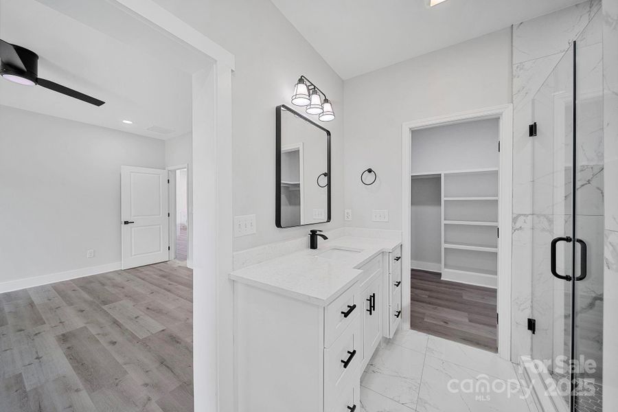 Furnished interior view inside a new home in , Kannapolis (Image 16).