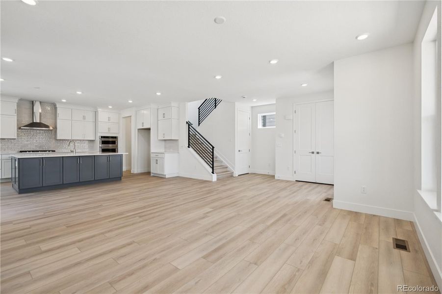 Spacious, unfurnished interior of a new home in Storytellers at Lyric, Lone Tree (Image 46).