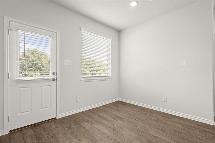 Spacious, unfurnished interior of a new home in Christian Meadows, Ennis (Image 22). Spacious, unfurnished interior of a new home in Christian Meadows, Ennis (Image 22).