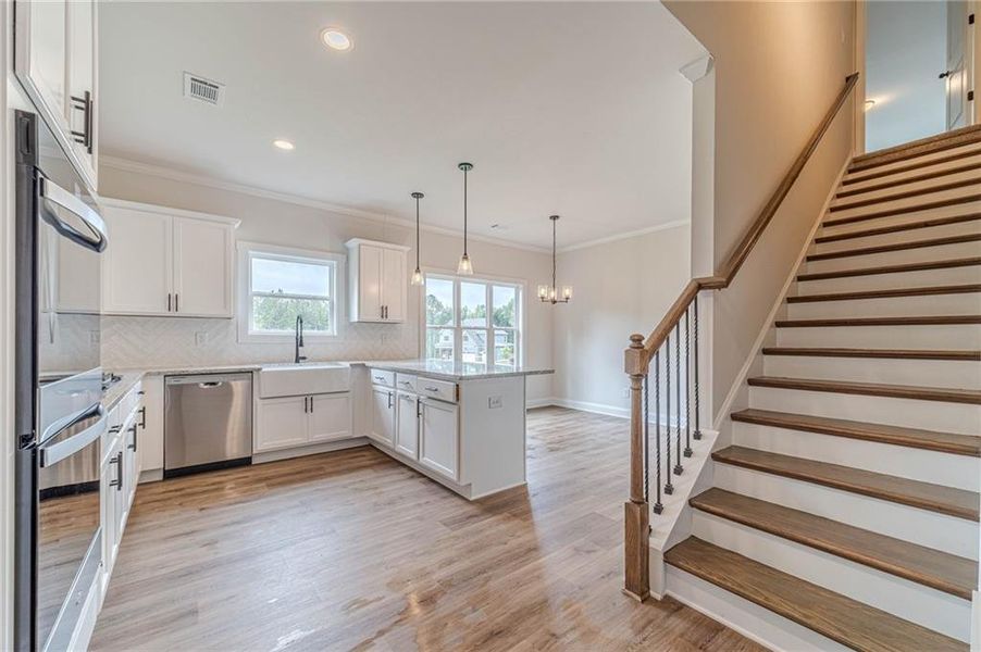 Furnished interior view inside a new home in , Covington (Image 12).