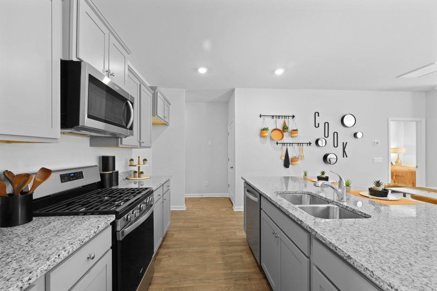 Furnished interior view inside a new home in , Summerville (Image 9). Furnished interior view inside a new home in , Summerville (Image 9).