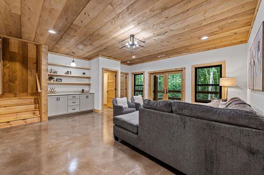 Furnished interior view inside a new home in , McCaysville (Image 13).