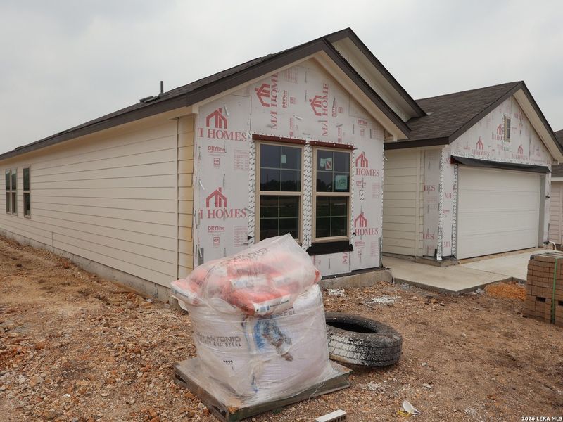 In-progress construction of a new home in Greenspoint Heights, Seguin, TX (Image 28).