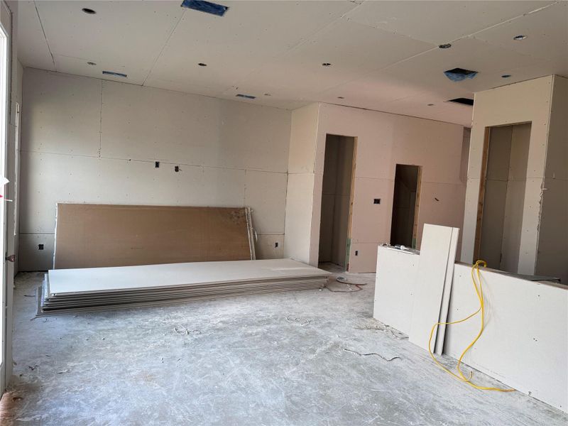 In-progress construction of a new home in Retreat at Oak Park, Houston, TX (Image 7).