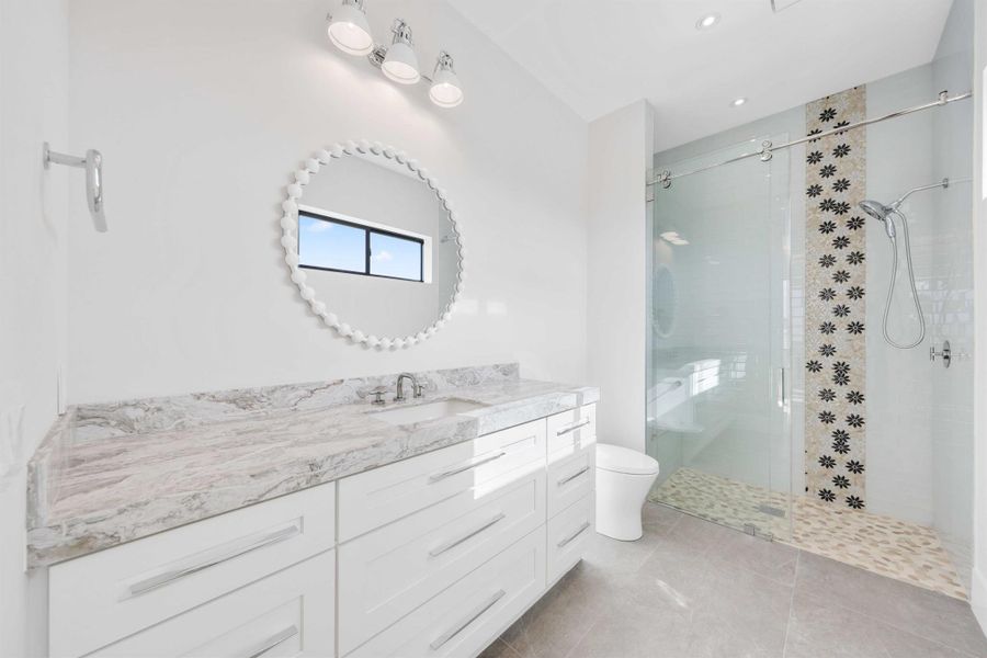 Furnished interior view inside a new home in , Boynton Beach (Image 36).