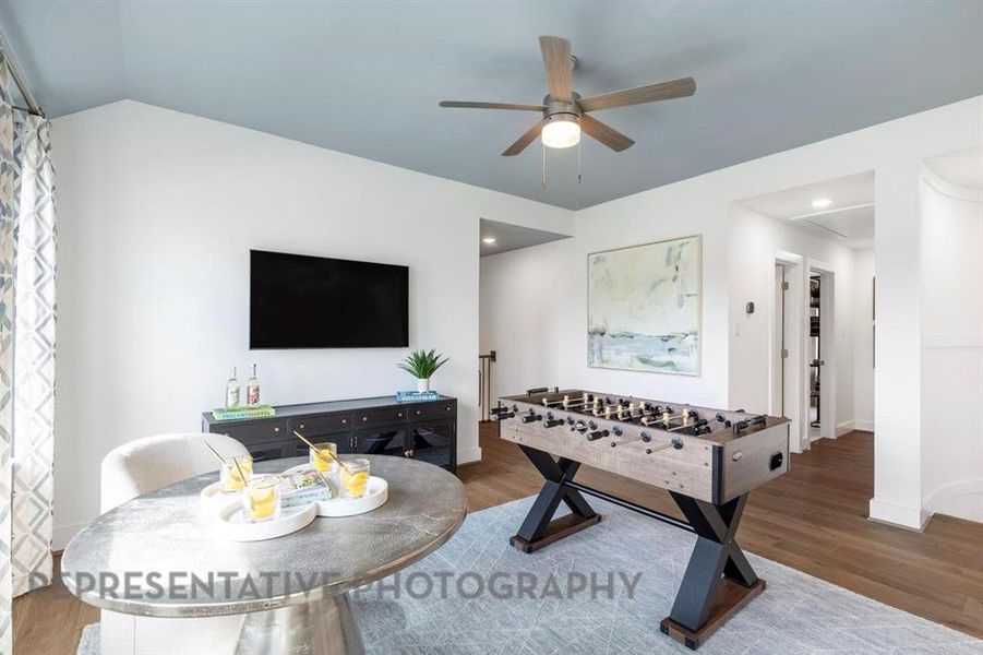 Furnished interior view inside a new home in Aster Park: 50ft. lots, McKinney (Image 5). Furnished interior view inside a new home in Aster Park: 50ft. lots, McKinney (Image 5).