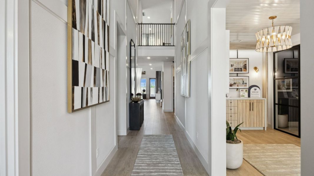 Representative furnished interior of a home built from the Sophie by Normandy Homes in Rainwater Crossing, Celina (Image 24).