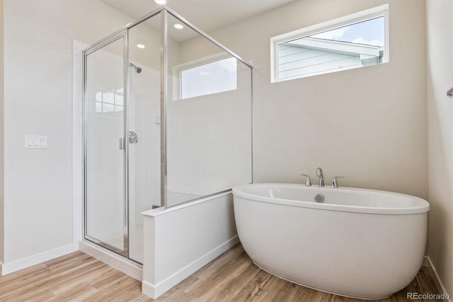 Furnished interior view inside a new home in Floret Collection at Parkdale Commons, Lafayette (Image 9). Furnished interior view inside a new home in Floret Collection at Parkdale Commons, Lafayette (Image 9).