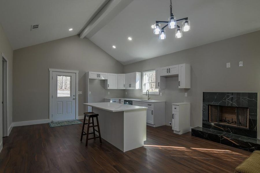 Furnished interior view inside a new home in , Commerce (Image 14).