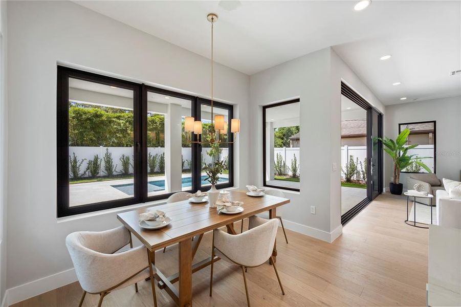 Furnished interior view inside a new home in , Winter Park (Image 19).