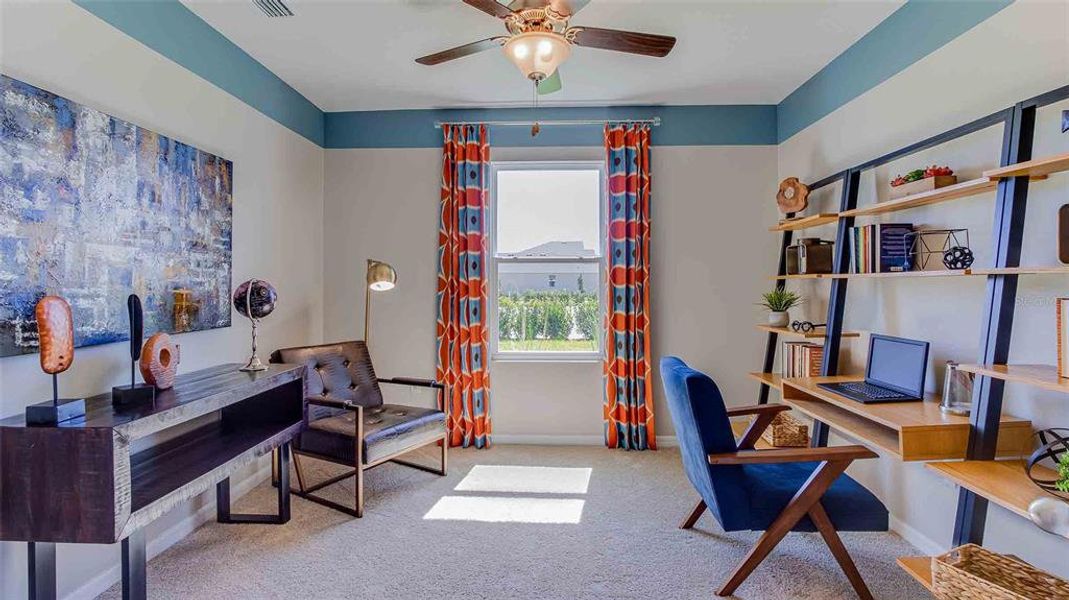 Furnished interior view inside a new home in Mirada, San Antonio (Image 8). Furnished interior view inside a new home in Mirada, San Antonio (Image 8).
