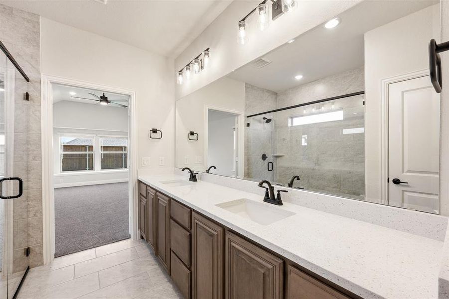 Furnished interior view inside a new home in Mockingbird Hills 60-65, Joshua (Image 14). Furnished interior view inside a new home in Mockingbird Hills 60-65, Joshua (Image 14).