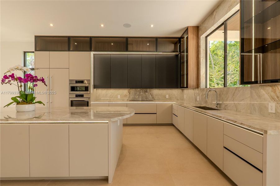 Furnished interior view inside a new home in , Miami (Image 9). Furnished interior view inside a new home in , Miami (Image 9).