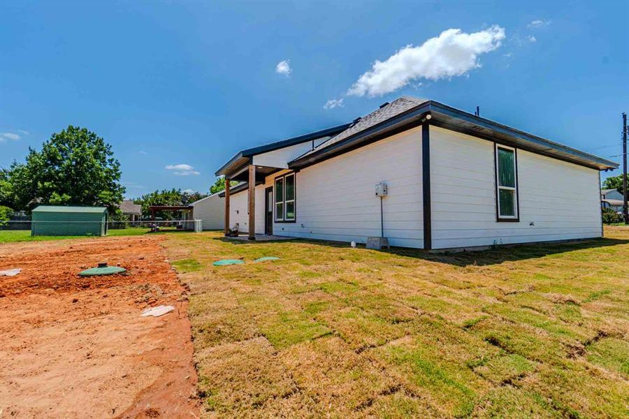 Rear view of house Rear view of house