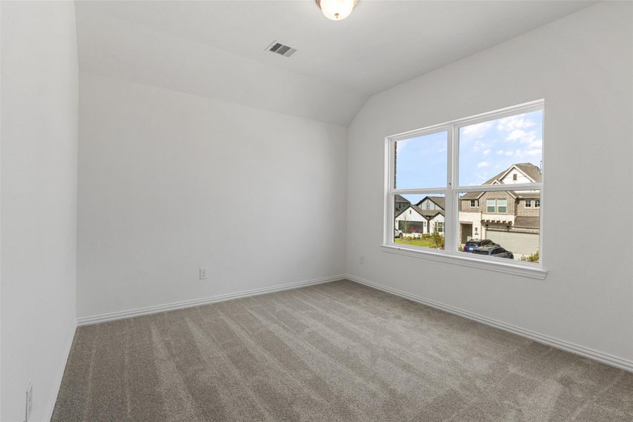 Spacious, unfurnished interior of a new home in Bridgeland Creekland Village, Cypress (Image 22).
