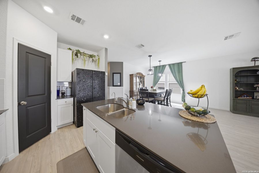 Furnished interior view inside a new home in Sage Meadows, St. Hedwig (Image 18).