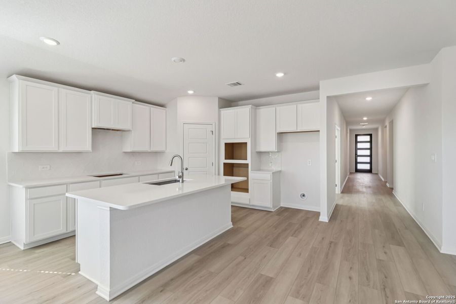 Furnished interior view inside a new home in Legendary Trails - Classic Series, Cibolo (Image 14). Furnished interior view inside a new home in Legendary Trails - Classic Series, Cibolo (Image 14).