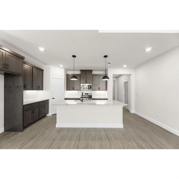 The Waco Floorplan - Kitchen