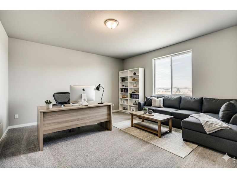 Furnished interior view inside a new home in Hidden Creek, Frederick (Image 34).