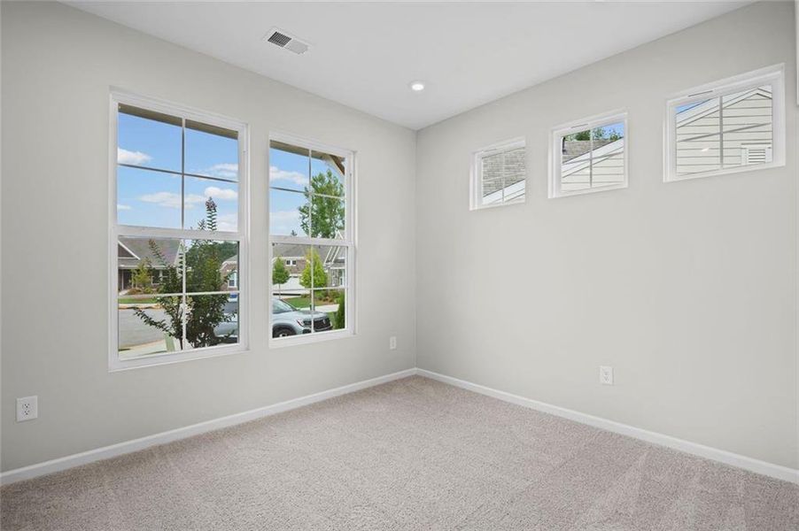 Spacious, unfurnished interior of a new home in Laurel Farms, Dallas (Image 17). Spacious, unfurnished interior of a new home in Laurel Farms, Dallas (Image 17).