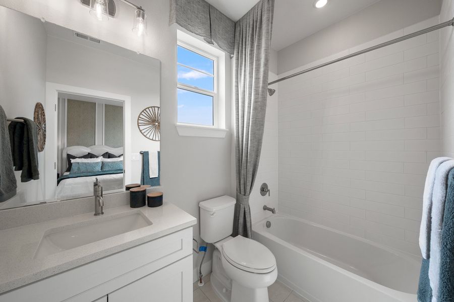 Representative furnished interior of a home built from the Perch by Trumark Homes in Trumark Homes at Tanterra, Parker (Image 29).