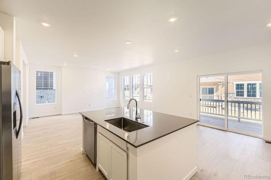 Furnished interior view inside a new home in , Thornton (Image 8).
