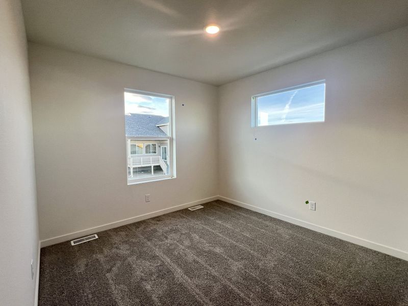 Spacious, unfurnished interior of a new home in Union Colony West, Greeley (Image 24). Spacious, unfurnished interior of a new home in Union Colony West, Greeley (Image 24).
