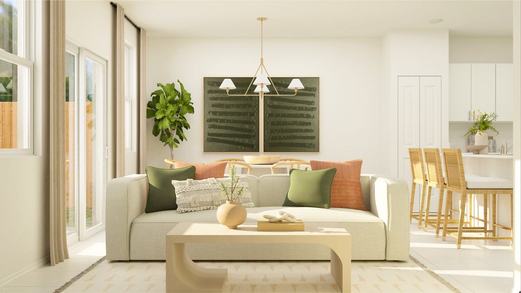 Fressia great room Fressia great room