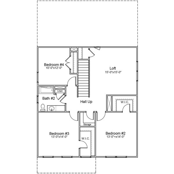 2D floor plan layout of this home in Winston Point, Gilbert, SC (Image 4). 2D floor plan layout of this home in Winston Point, Gilbert, SC (Image 4).