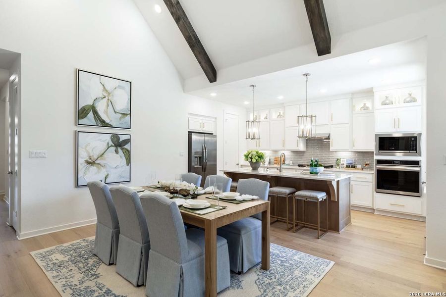 Furnished interior view inside a new home in La Cima, San Marcos (Image 42).