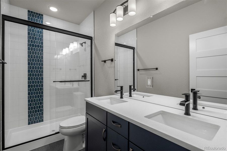 Furnished interior view inside a new home in Cloverleaf – Mountainview Collection, Monument (Image 16).