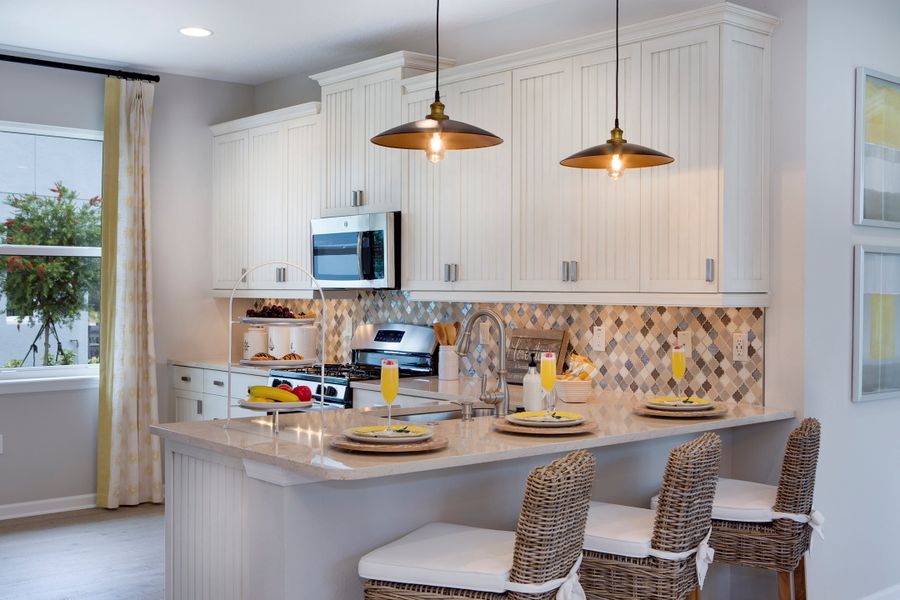 Kitchen - Image shown is not modeled at Cresswind Lakewood Ranch