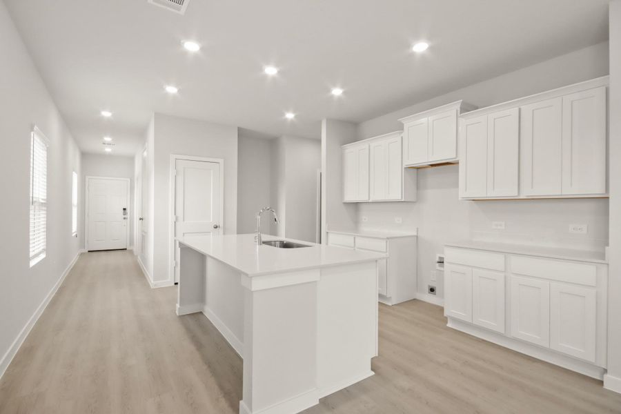 Furnished interior view inside a new home in Northpark South, Porter (Image 7). Furnished interior view inside a new home in Northpark South, Porter (Image 7).