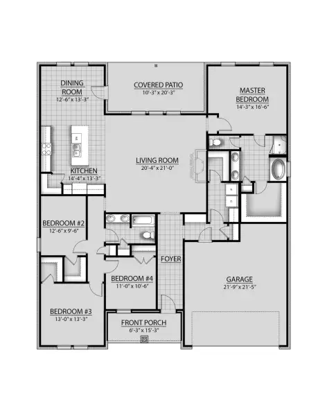 Comstock III G - Floor Plan - DSLD Homes