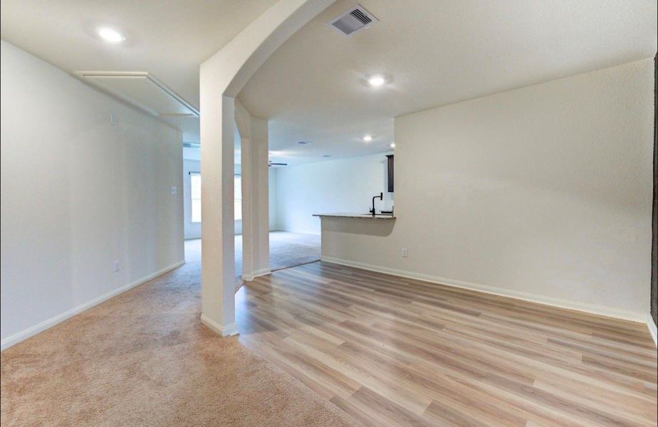 Spacious, unfurnished interior of a new home in Williams Trace, Magnolia (Image 22).