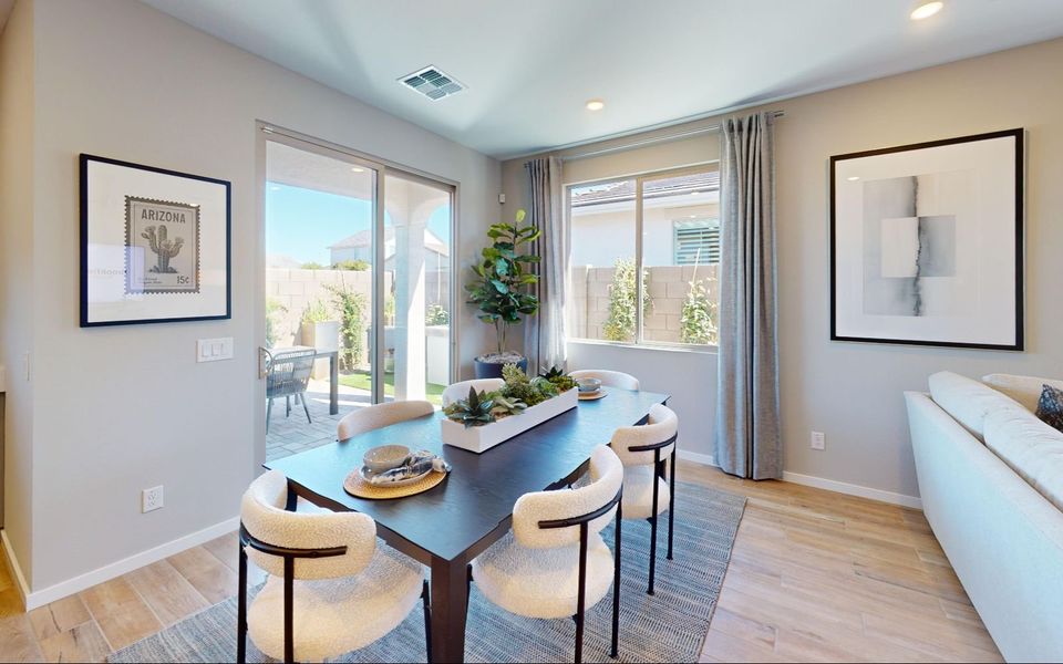 Furnished interior view inside a new home in Wildflower at Blossom Rock, Apache Junction (Image 5).