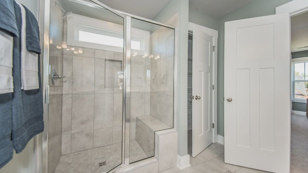 Owner's Bathroom of The Cameron Design by DRB Homes