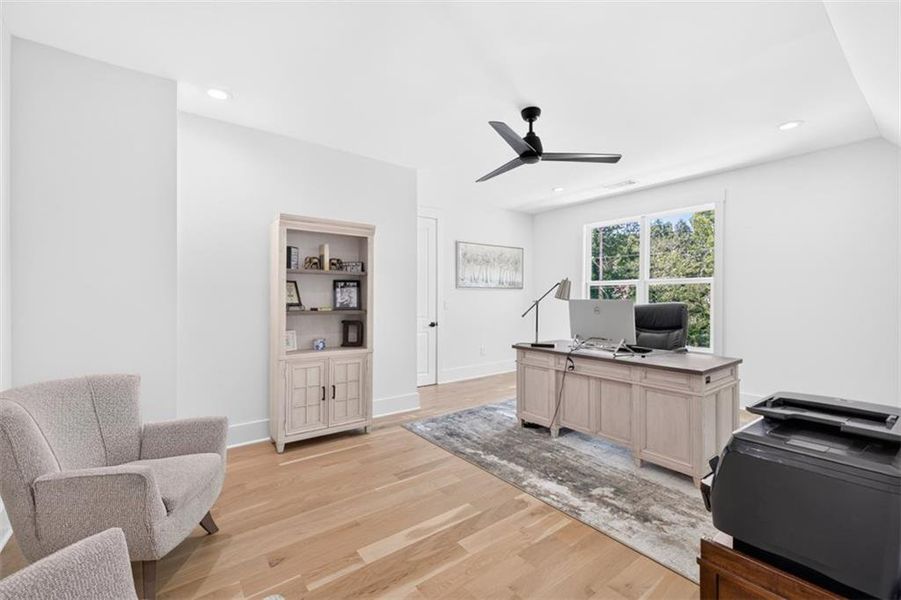 Furnished interior view inside a new home in , Buford (Image 111).