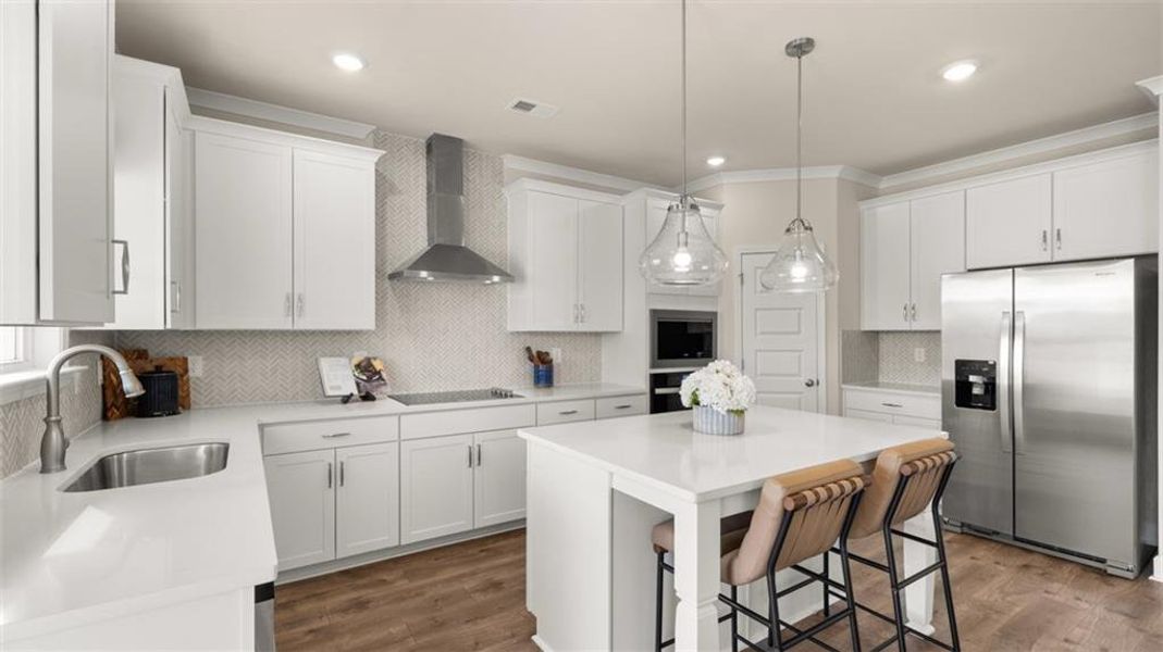 Furnished interior view inside a new home in The Gates at Pates Creek, Hampton (Image 28).